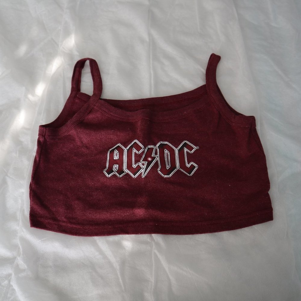 AC/DC Crop Top